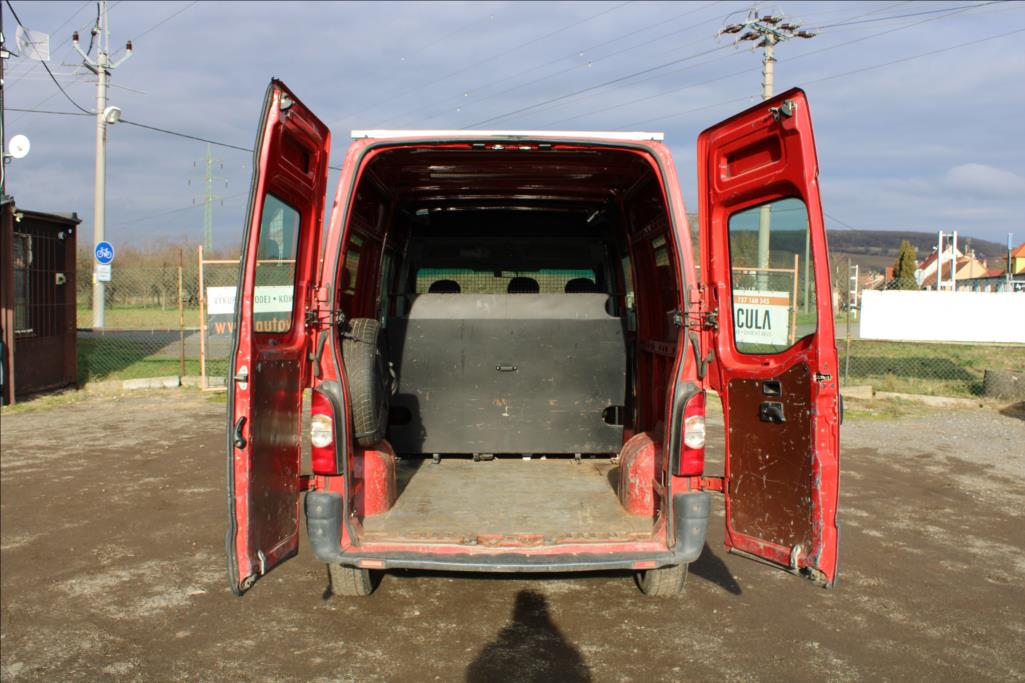 2008 – Renault Master – 2,5 dCi  L2/H2, 6 – MÍST, ČR