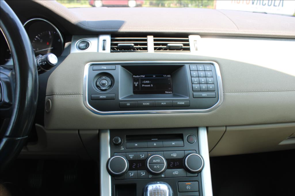 2012 – Land Rover Range Rover Evoque – 2,2 TD4  DIG.KLIMA, TEMPOMAT