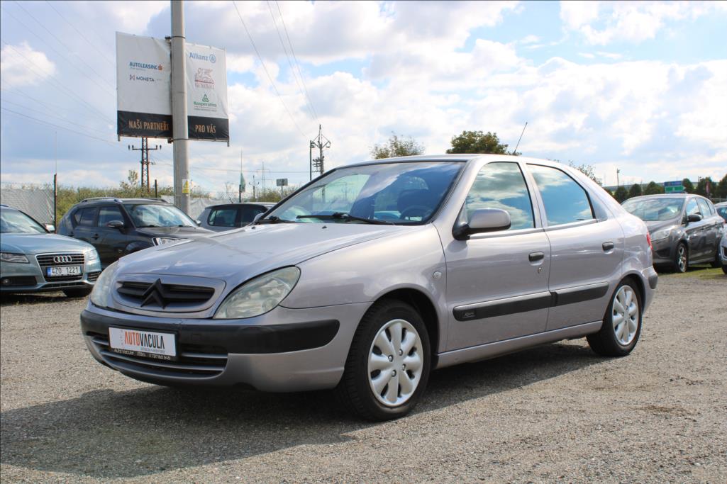 2002 – Citroën Xsara – 1,6 i  2.majitel, ČR, Klima