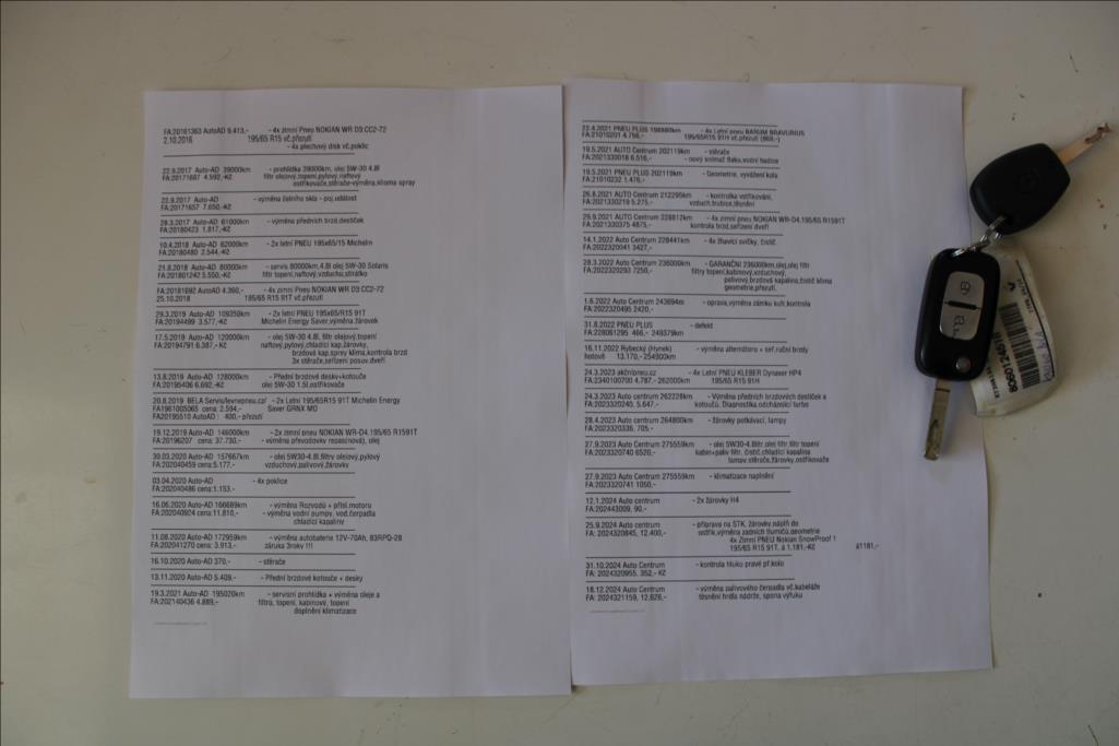 2016 – Renault Kangoo – 1,5 dCi  1.maj., ČR, serviska