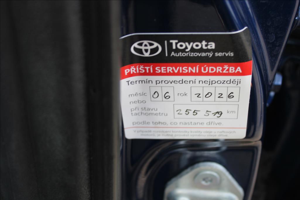 2018 – Toyota Avensis – 2,0 D  1.maj. ČR, serviska