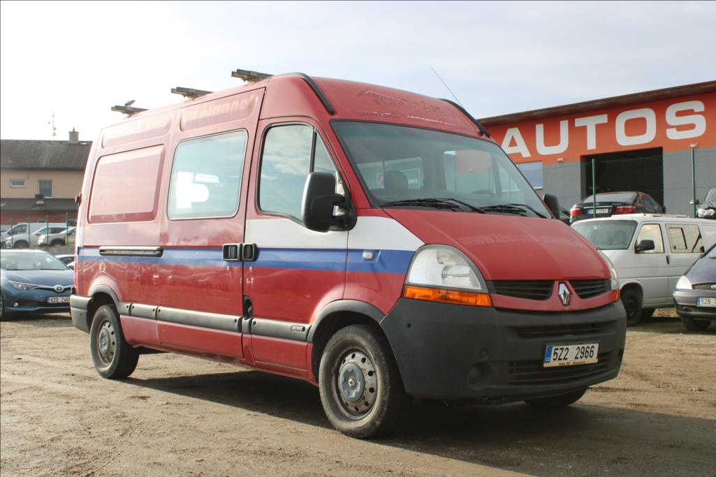 2008 – Renault Master – 2,5 dCi  L2/H2, 6 – MÍST, ČR