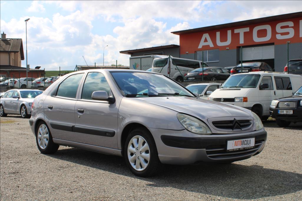 2002 – Citroën Xsara – 1,6 i  2.majitel, ČR, Klima
