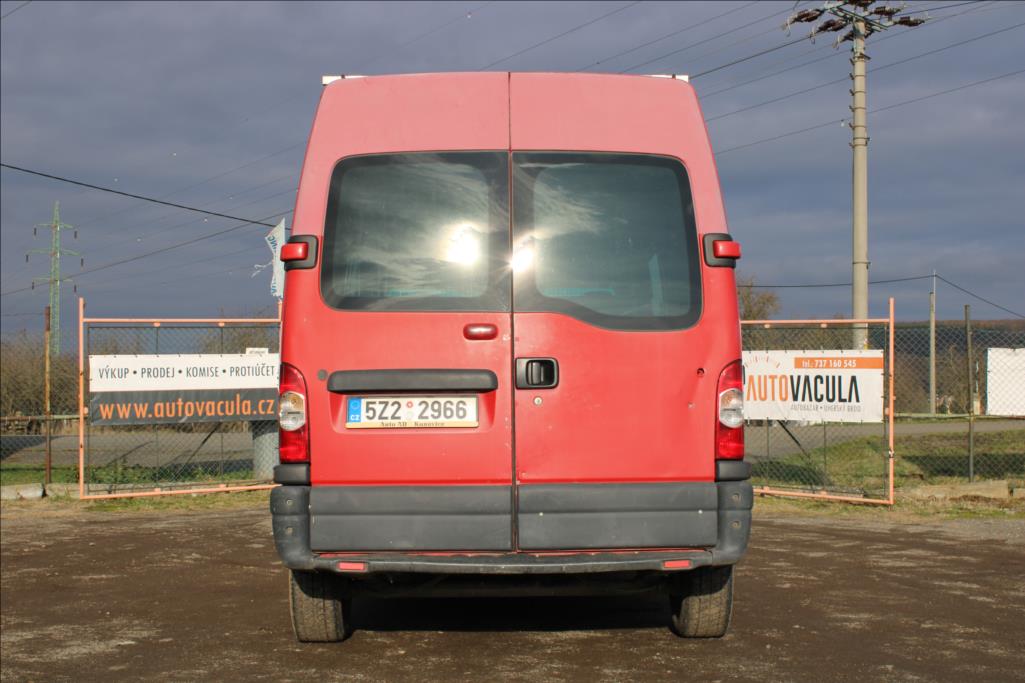 2008 – Renault Master – 2,5 dCi  L2/H2, 6 – MÍST, ČR