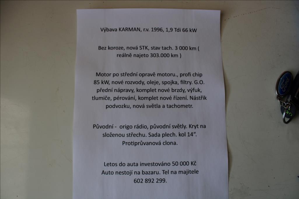 1996 – Volkswagen Golf – 1,9 TDi  STK 8/2027, SERVIS