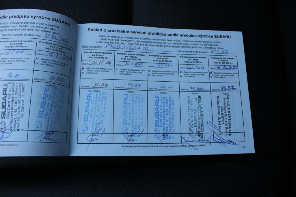 2016 – Subaru Forester – 2,0 D-S CVT  SPORT,AUTOMAT