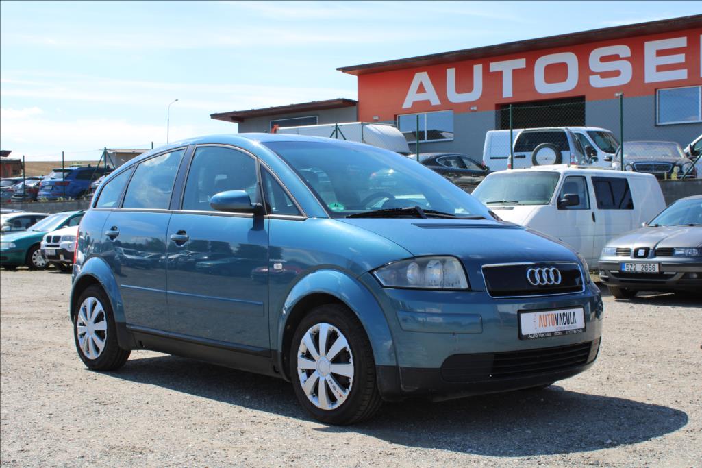 2000 – Audi A2 – 1,4 i  SERVISKA, KLIMA