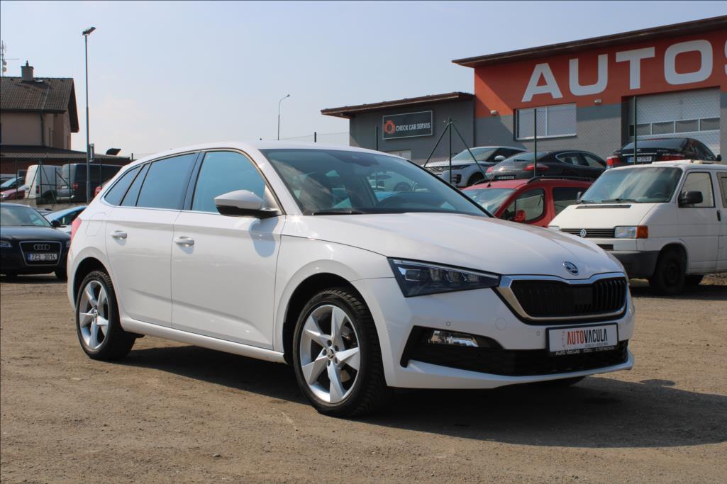 2021 – Škoda Scala – 1,5 TSi  STYLE, KAMERA, ČR