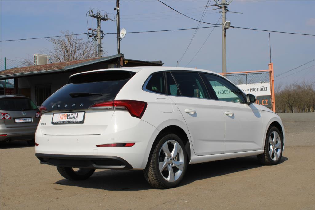 2021 – Škoda Scala – 1,5 TSi  STYLE, KAMERA, ČR