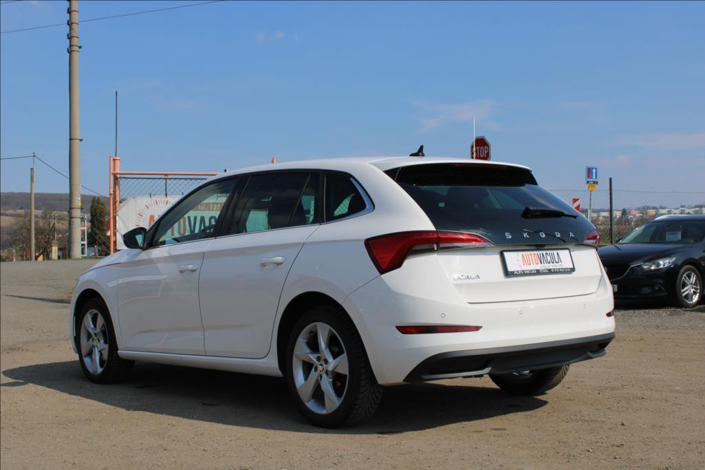 2021 – Škoda Scala – 1,5 TSi  STYLE, KAMERA, ČR