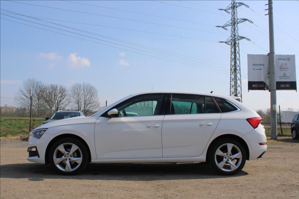 2021 – Škoda Scala – 1,5 TSi  STYLE, KAMERA, ČR