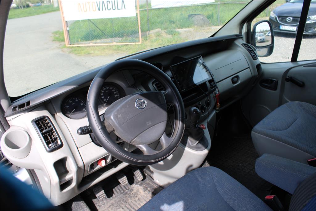 2007 – Nissan Primastar – 1,9 DCi  9 – MÍST, NEZ.TOPENÍ