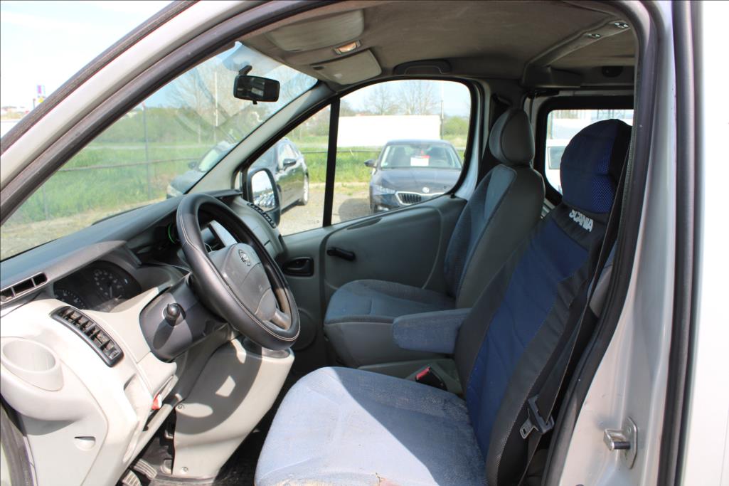 2007 – Nissan Primastar – 1,9 DCi  9 – MÍST, NEZ.TOPENÍ