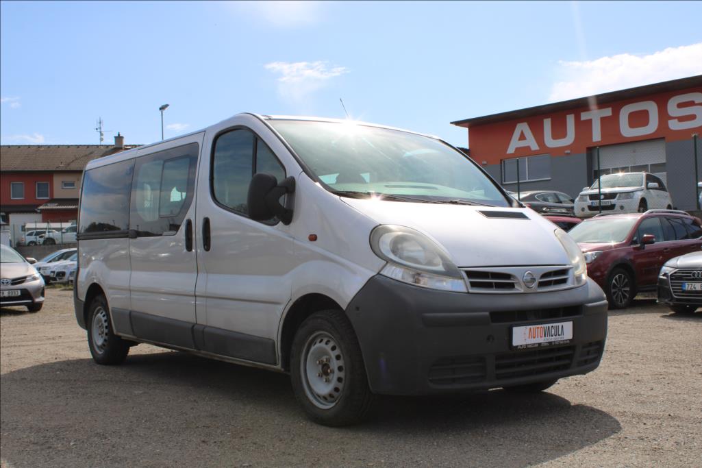 2007 – Nissan Primastar – 1,9 DCi  9 – MÍST, NEZ.TOPENÍ