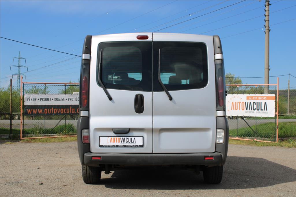 2007 – Nissan Primastar – 1,9 DCi  9 – MÍST, NEZ.TOPENÍ