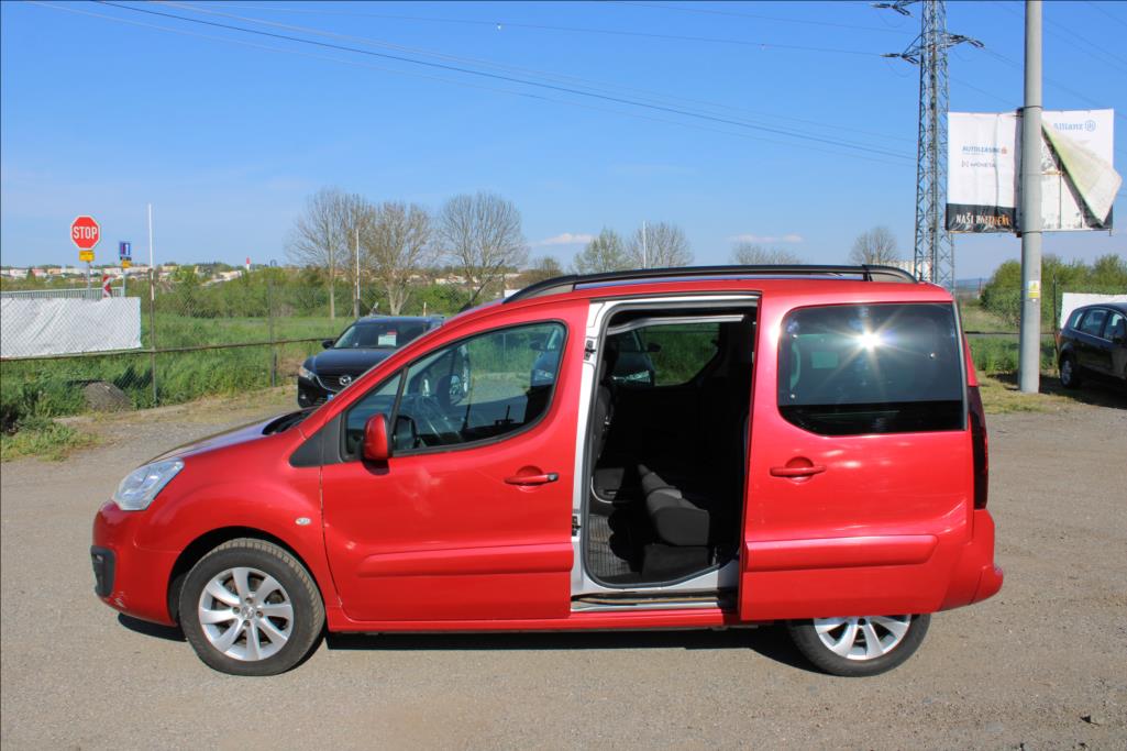 2017 – Peugeot Partner Tepee – 1,6 HDi  1.maj.,ČR,STK 9/2027