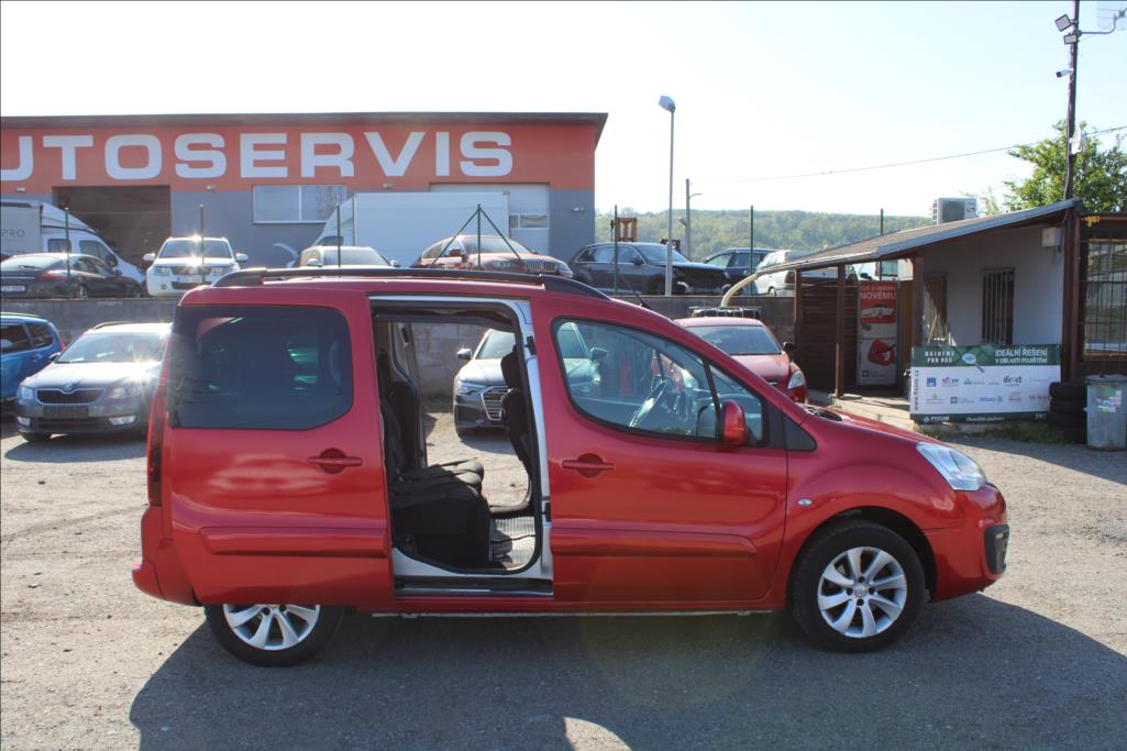 2017 – Peugeot Partner Tepee – 1,6 HDi  1.maj.,ČR,STK 9/2027