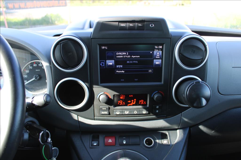 2017 – Peugeot Partner Tepee – 1,6 HDi  1.maj.,ČR,STK 9/2027