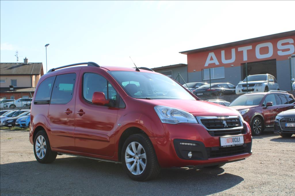 2017 – Peugeot Partner Tepee – 1,6 HDi  1.maj.,ČR,STK 9/2027