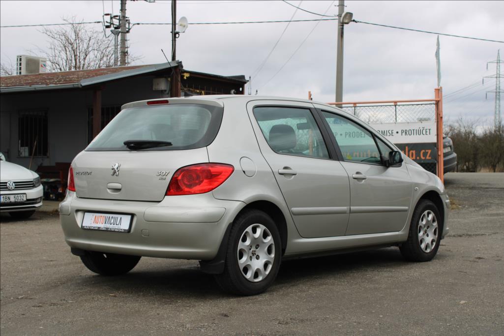 2008 – Peugeot 307 – 1,6 HDi  1.maj., ČR, serviska