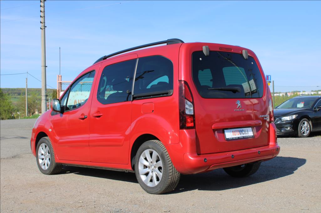 2017 – Peugeot Partner Tepee – 1,6 HDi  1.maj.,ČR,STK 9/2027