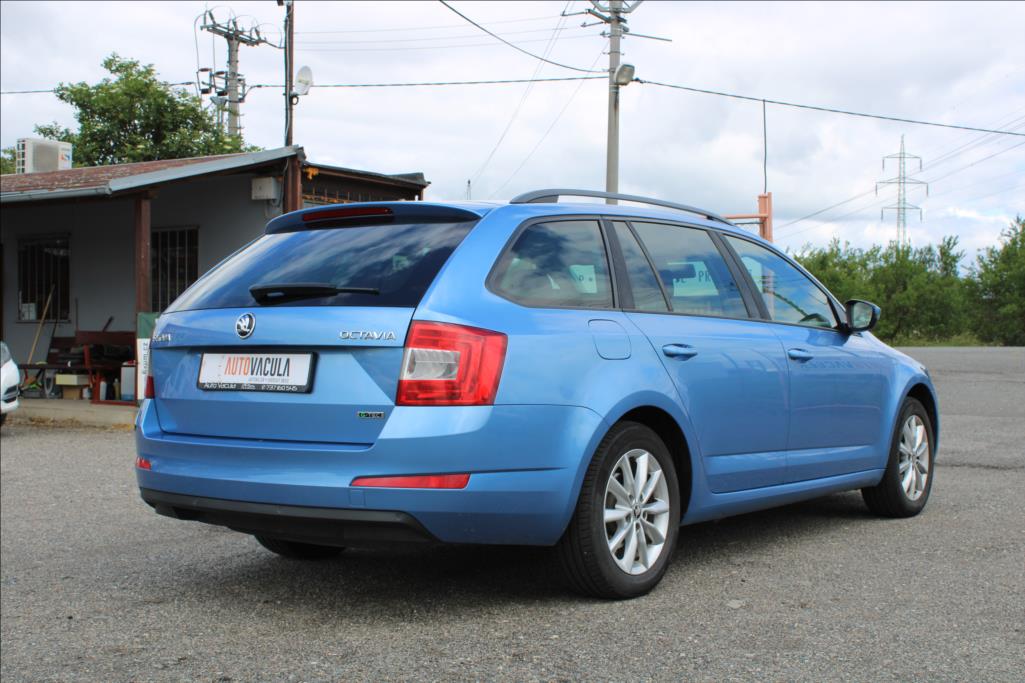 2016 – Škoda Octavia – 1,4 TSi  1.maj., ČR, CNG, TOP