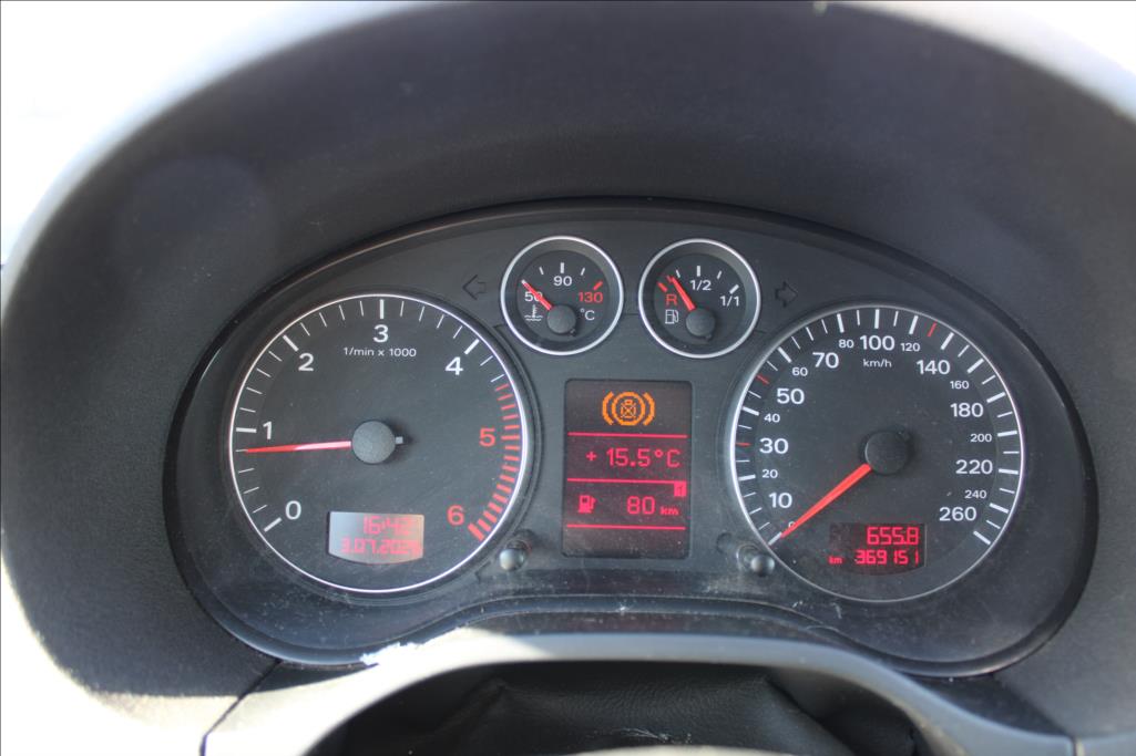 2005 – Audi A3 – 2,0 TDi  STK 5/2028, KLIMA