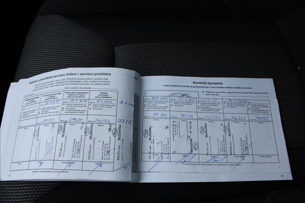 2019 – Subaru XV – 1,6 i  1.maj.,ČR,serviska,DPH