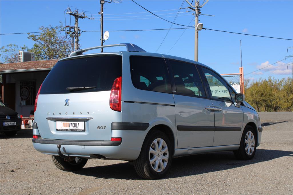 2006 – Peugeot 807 – 2,2 HDi  1.maj., ČR, TAŽNÉ