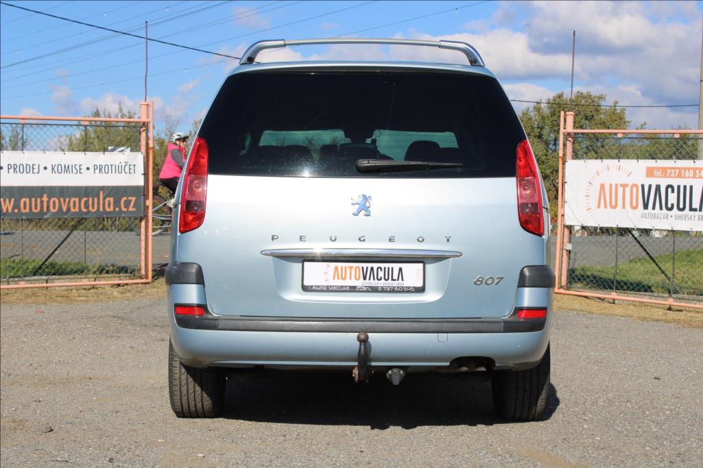 2006 – Peugeot 807 – 2,2 HDi  1.maj., ČR, TAŽNÉ