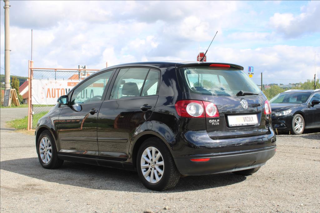 2009 – Volkswagen Golf Plus – 1,4 TSi  1.maj.,ČR,Dig.klima
